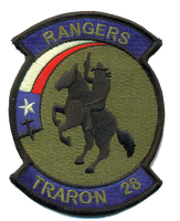 Officially Licensed US Navy VT-28 Rangers Squadron Patches in