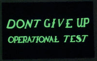 Official Don't Give Up Operational Test VX-9 Vampires PVC Patch