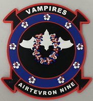 VX-9 Vampires Party PVC Glow Patch