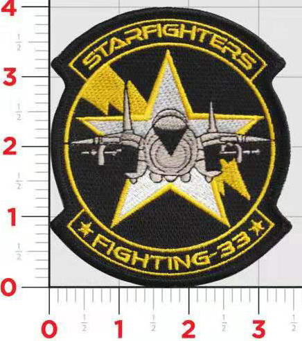 Officially Licensed US Navy VF-33 Starfighters Patch