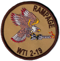 WTI 2-19 Rampage Ordnance Patch