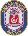 USS Washburn- AKA-108 Patch