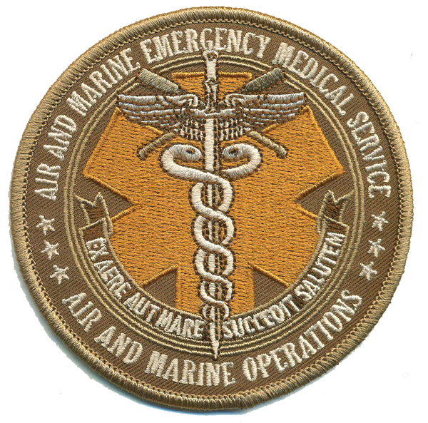 Customs & Border Protection AMO EMS Patch