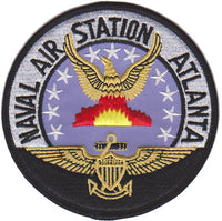 Officially Licensed US Navy NAS Atlanta Patch