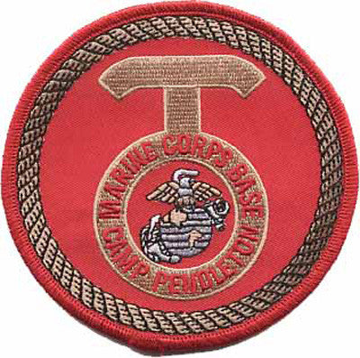 Officially Licensed USMC MCB Camp Pendleton Patch