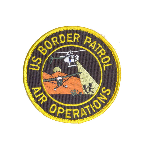 Original US Border Patrol Air Operations patch (Running Man)