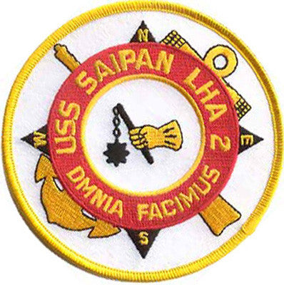 USS Saipan LAH-2 Patch