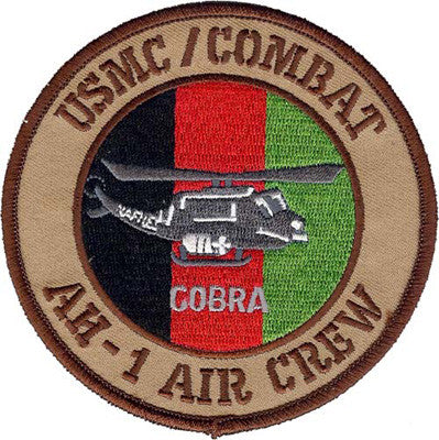 AH-1 Cobra Afghanistan Air Crew Patch