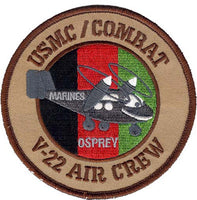 Official USMC Combat Aircrew V-22 Afghanistan Patch