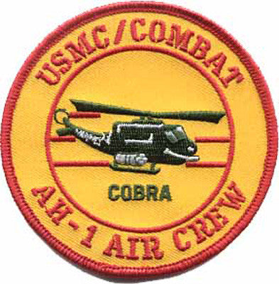USMC AH-1 Cobra Air Crew Patch