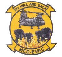 To Hell and Back Medevac with CH-46 Patch