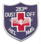 US Army 283rd Dust Off Patch