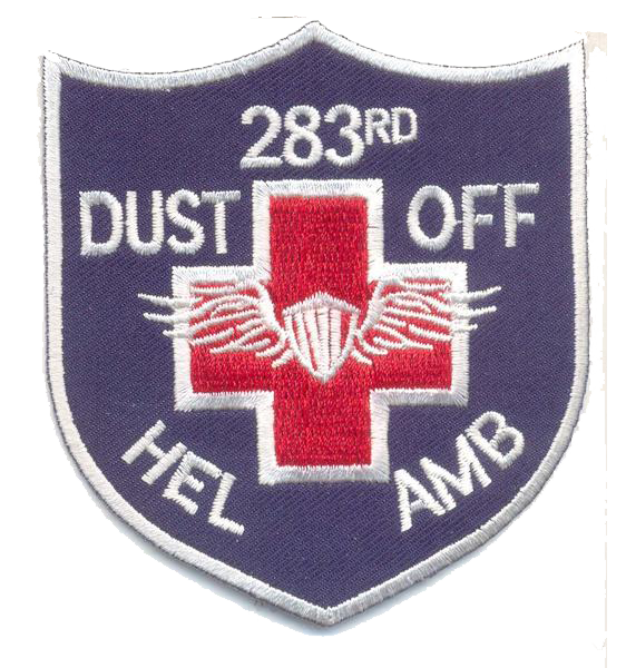 US Army 283rd Dust Off Patch