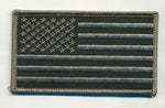 US Flag, Gray/Black subdued