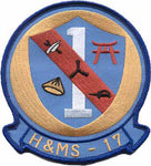 Officially Licensed USMC H&MS 17 Patch