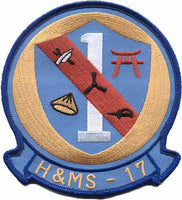 Officially Licensed USMC H&MS 17 Patch