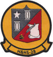 Officially Licensed USMC H&HS 28 Patch