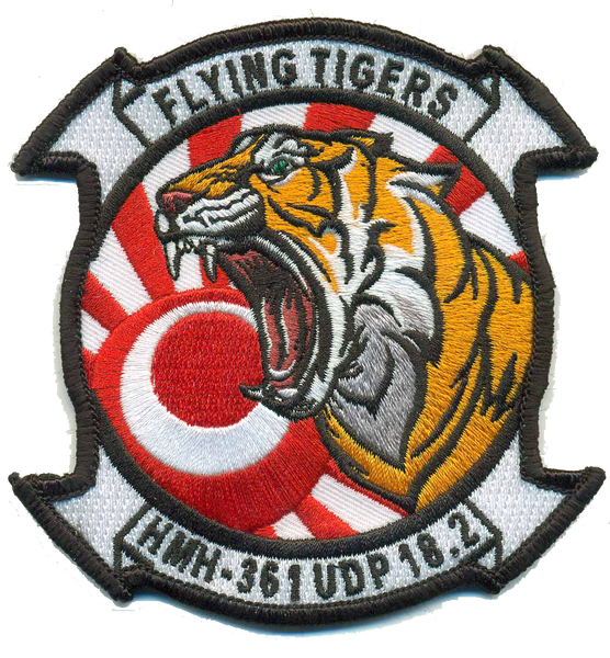 Official HMH-361 Flying Tigers Okinawa Patch – MarinePatches.com