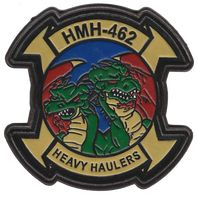 Officially Licensed HMH-462 Heavy Haulers Leather patch