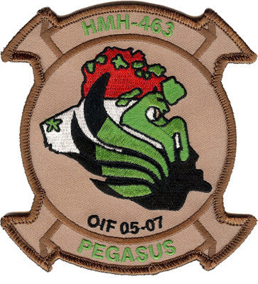 Official HMH-463 Pegasus OIF Patch