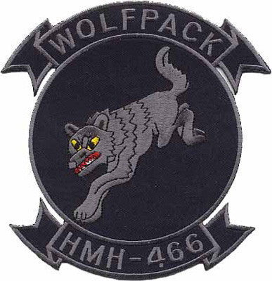 Officially Licensed USMC HMH-466 Squadron Patch