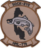 Officially Licensed USMC HML-770 Sockeye Patch