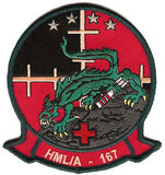 Officially Licensed USMC HML/A-167 Warriors Patches