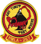 Officially Licensed USMC HMLA-267 Stingers Patch