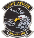 Officially Licensed USMC HMLA-867 Light Attack Patch