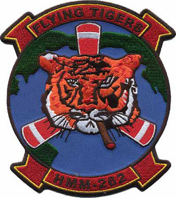 Officially Licensed USMC HMM-262 Flying Tigers Patch