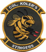 Officially Licensed HMM-365 Col Koler's Stingers Patch