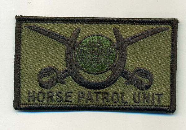 US Border Patrol Horse Patrol Unit Small Patch