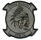 Officially Licensed US Navy HSM-72 Proud Warriors Squadron Patches