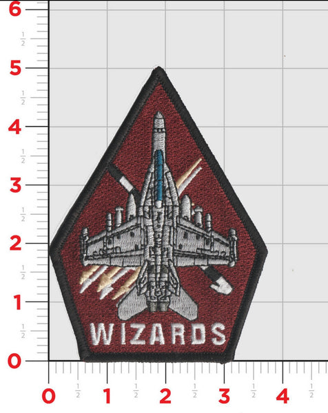 Official VAQ-133 Wizards Shoulder Patch