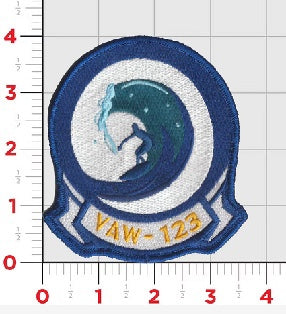 Official VAW-123 ScrewTops Surfer Patch