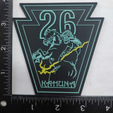 Official VMM-362 Kahuna PVC glow Patch