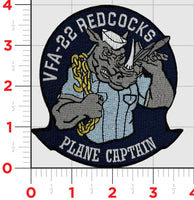 Official VFA-22 Redcocks Plane Captain Patch