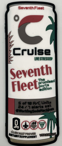 Official VFA-22 Redcocks 7th Fleet Cruise PVC patch