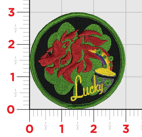 Official VMM-363 Lucky Red Lions St Patrick’s Day Shoulder Patch
