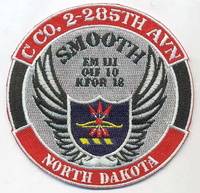 C Co 2-285 Aviation, ND National Guard Patch