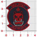 Official HMLA-773 Det A Red Dogs Halloween Patches
