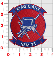 Officially Licensed US Navy HSM-35 Magicians Patch