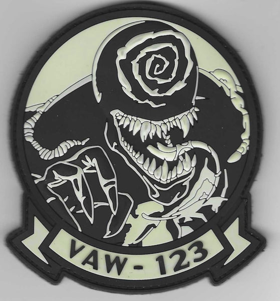 Official VAW-123 Screwtops Venom PVC Patch