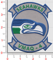 Officially Licensed USMC VMAQ-4 Seahawks Squadron Patch
