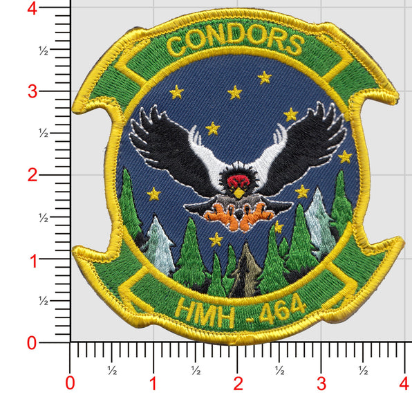 Officially Licensed USMC HMH-464 Condors Patch
