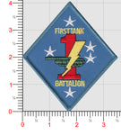 1st Tank Battalion Original Patch