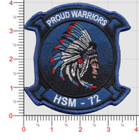 Officially Licensed US Navy HSM-72 Proud Warriors Squadron Patch