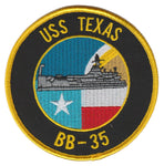 USS Texas BB-35 Patch