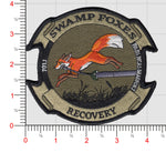 Officially Licensed H&HS Swamp Foxes Recovery Patches