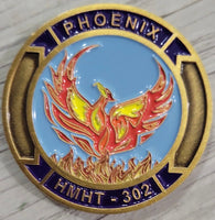 Officially Licensed HMHT-302 Phoenix Squadron Coins